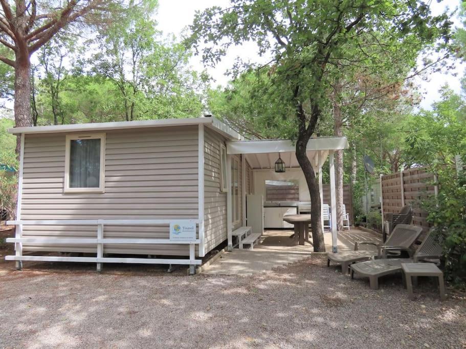 Mobile Home 6-Pers Camping Lei Suves-Cotes D'Azur-Including Airco Roquebrune-sur Argens Ngoại thất bức ảnh